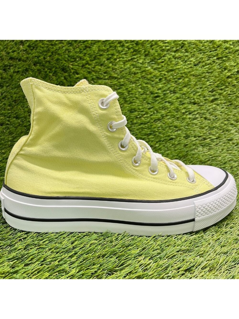 Converse Chuck Taylor All Star Womens Size 8.5 Yellow Athletic Shoes Sneakers